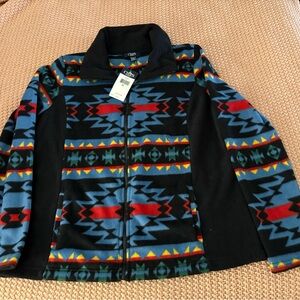 Chaps Men  Patterned Puffer Jacket - Black, Blue, Red